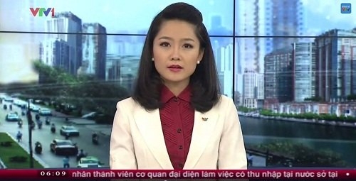 BTV Thu Hà, MC Thu Hà, BTV Thu Hà thời sự, VTV, BTV VTV, sao việt