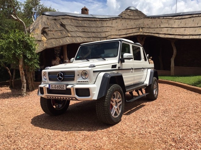 Mercedes-Maybach Landaulet G650 bat ngo xuat hien hinh anh 9