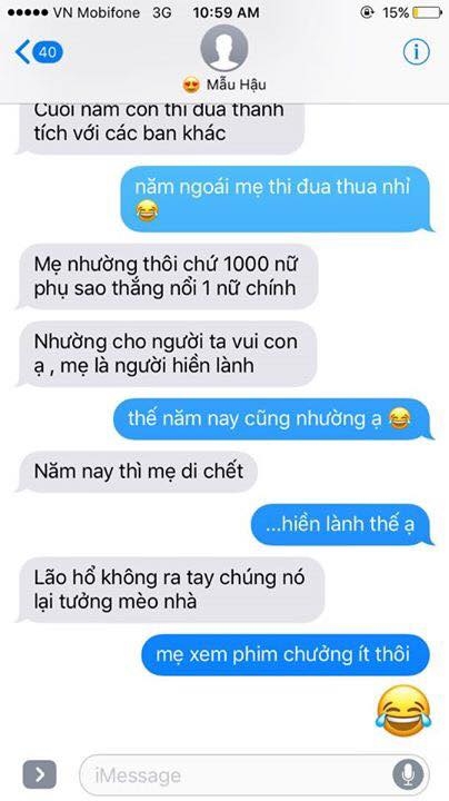 Hot nhất Facebook hôm nay: Chùm tin nhắn với con trai của bà mẹ Việt bá đạo nhất trái đất! - Ảnh 11.