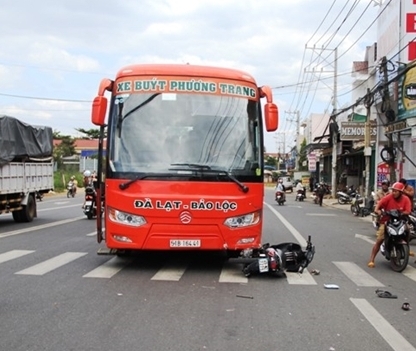 Hiện trường vụ tai nạn