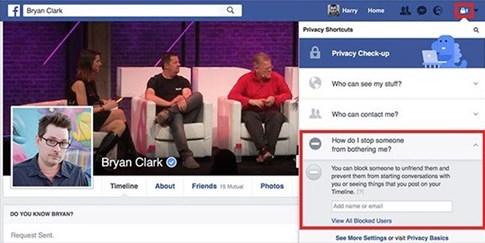Cách chặn người lạ làm phiền bạn trên Facebook - ảnh 2