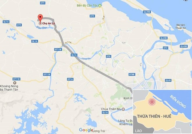 Nguoi dan thao chay khi taxi bi tong vang 10 m hinh anh 3
