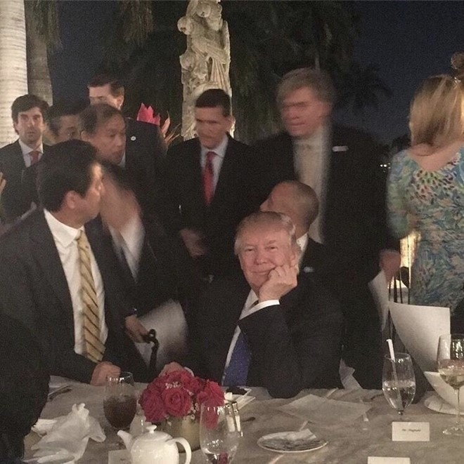 Khach ngo ngang khi Trump doi pho Trieu Tien ngay o tiec toi hinh anh 4
