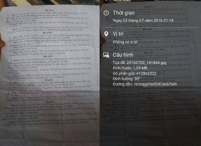 Lo de thi cong chuc, nhieu lanh dao bi ky luat hinh anh 1