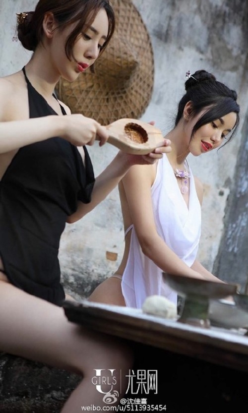 day song voi bo anh ao yem tha rong cua 2 thieu nu lam banh hinh anh 3