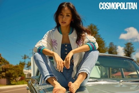 'Nữ hoàng gợi cảm' Lee Hyori trở lại ấn tượng trên tạp chí Cosmopolitan - ảnh 2