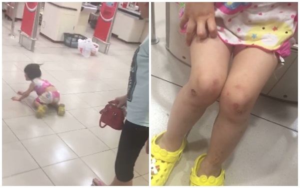 Hà Nội: Bé gái bị mẹ mắng chửi, dùng túi đánh vào mặt ngay siêu thị vì làm mất một gói kẹo - Ảnh 3.
