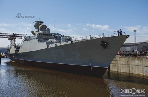 Viet Nam nhan cap tau Gepard 3.9 vao giua nam nay