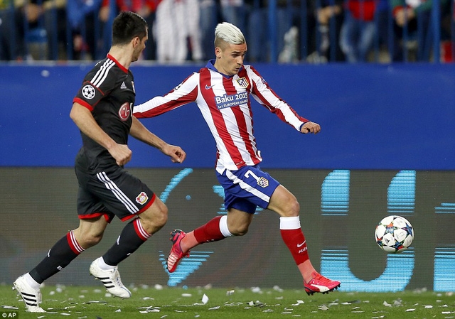  Griezmann là cầu thủ đáng chú ý nhất bên phía Atletico 
