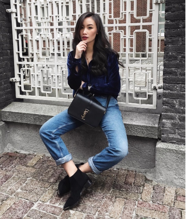 Loạt váy áo điệu đà, bay bổng sẽ đốn tim các nàng trong street style Châu Á tuần này - Ảnh 9.