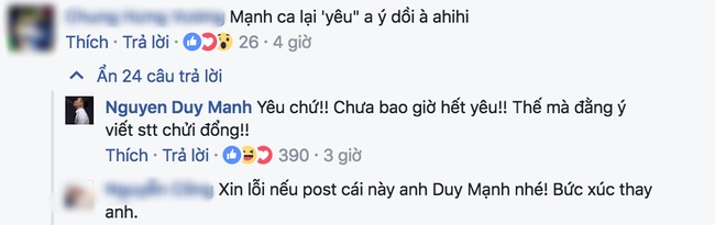Tuấn Hưng viết status đá xéo, Duy Mạnh thẳng thắn đáp trả bằng ngôn từ mạnh bạo? - Ảnh 8.