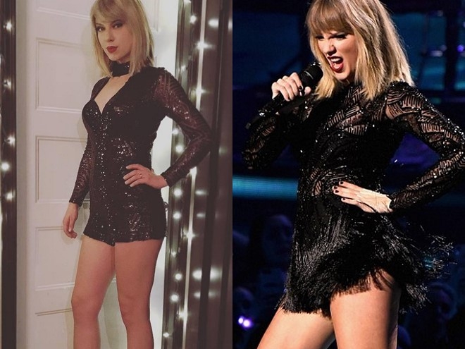 Co gai duoc coi nhu chi em sinh doi cua Taylor Swift hinh anh 4