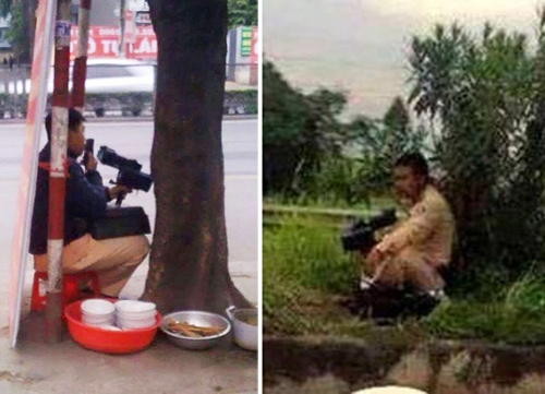 cuc csgt len tieng ve viec “nup” ban toc do hinh anh 1