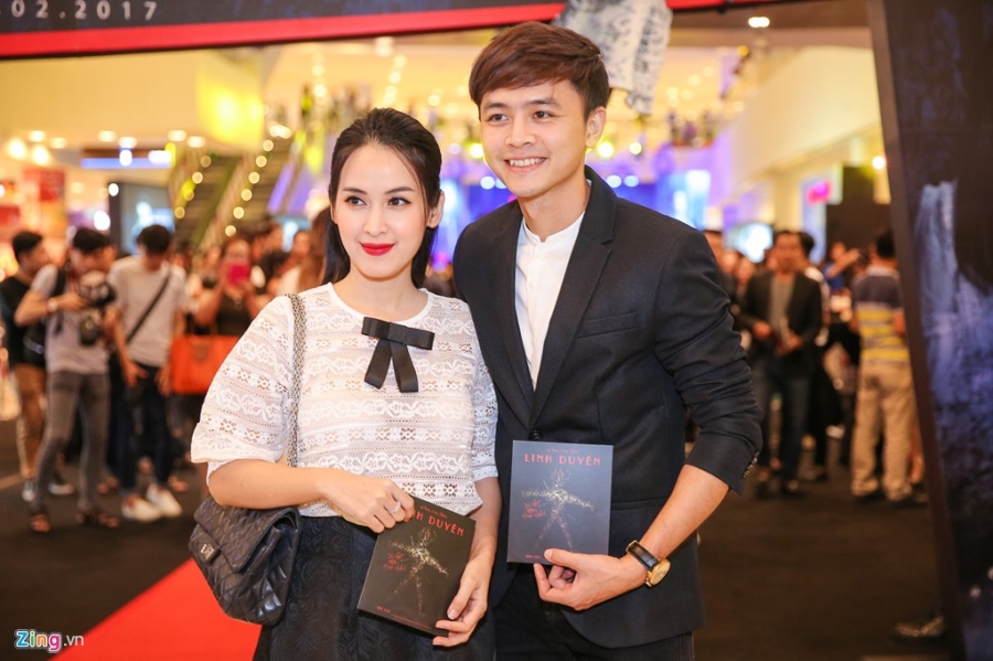 Dan sao Viet long lay tai buoi ra mat phim 'Linh duyen' hinh anh 7