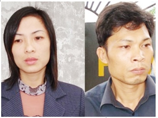  Bị cáo Bùi Hữu Khuyến và Nguyễn Thị Thơm 