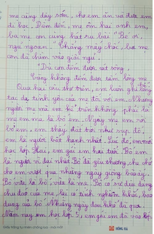 bai van ta me nhung lai ra bo cua be lop 5 khien ai cung nghen ngao - 3
