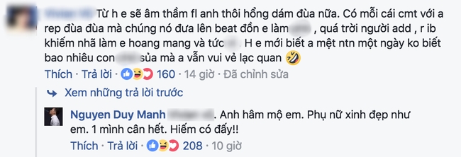 Cộng đồng mạng đổ rầm rầm trước những bình luận bá đạo của Duy Mạnh - Ảnh 4.