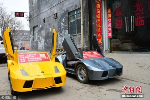Tự chế dàn Lamborghini mui trần để... đưa cháu đi học ảnh 4