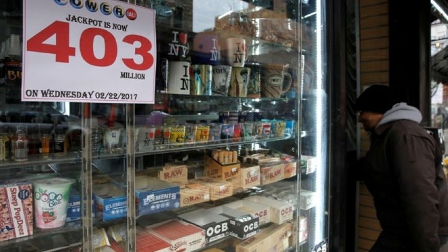sổ xố, Powerball, độc đắc, giải thưởng