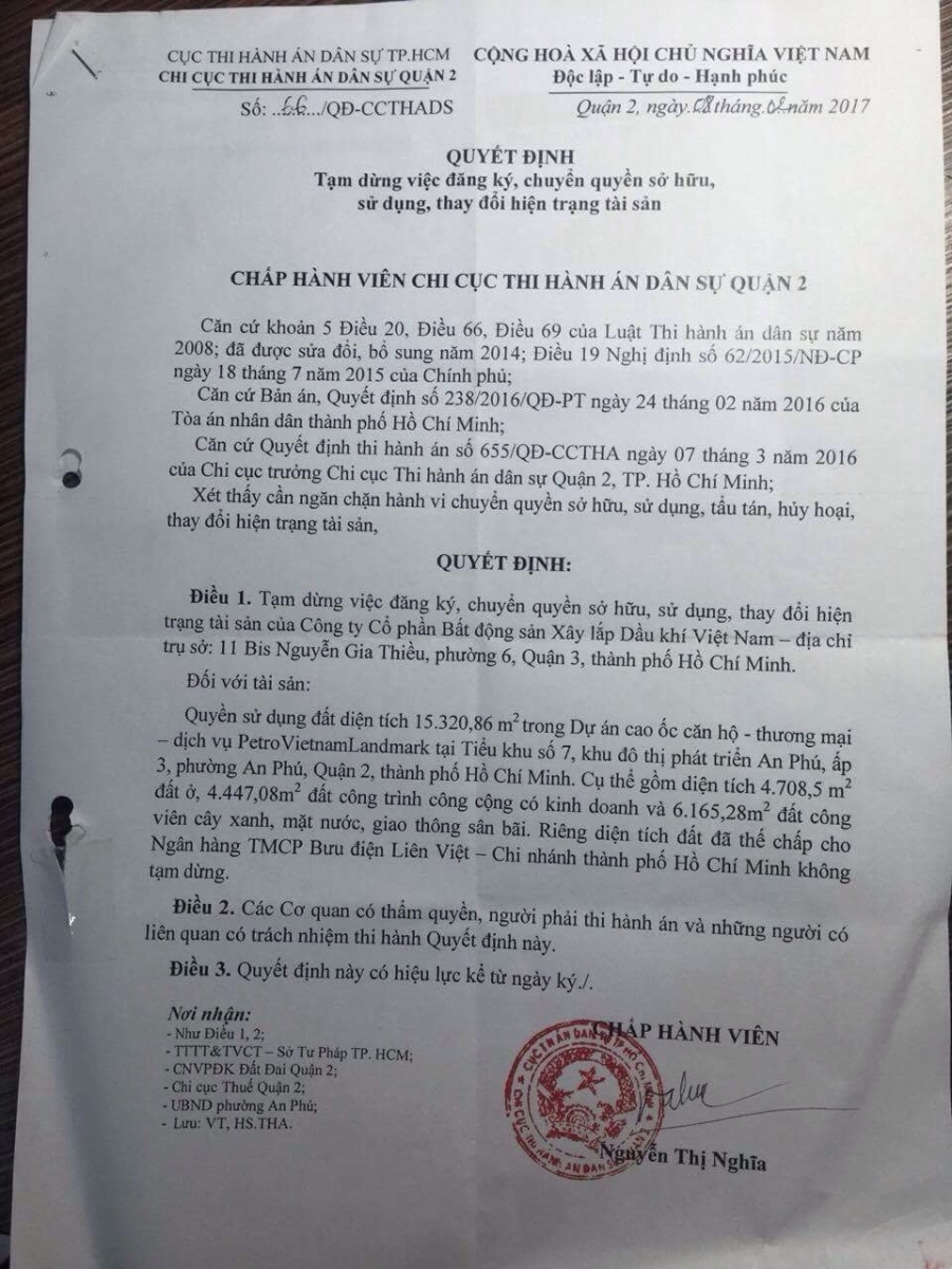 du an bi dinh chi, khach hang co nguy co mua “vit troi” hinh anh 2