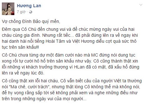 Danh ca Huong Lan bo ve vi Viet Huong dien hai tho tuc hinh anh 2