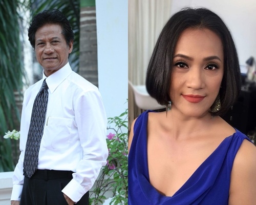  Lệ Thi - con gái Chế Linh (phải) chia sẻ cô không oán hận cha mình 