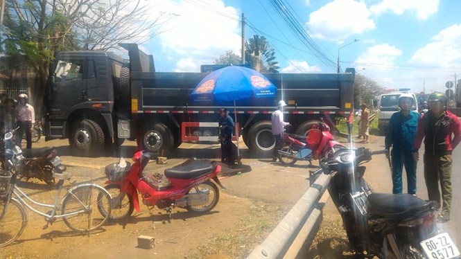 Nguyên nhân vụ tai nạn đang được Công an H. Trảng Bom tiếp tục điều tra, làm rõ /// Ảnh: Trung Nguyên
