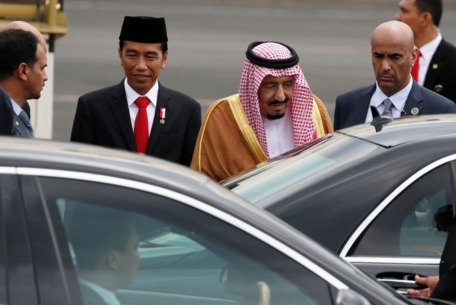 9.000 nguoi bao ve vua Saudi Arabia tai Indonesia hinh anh 1