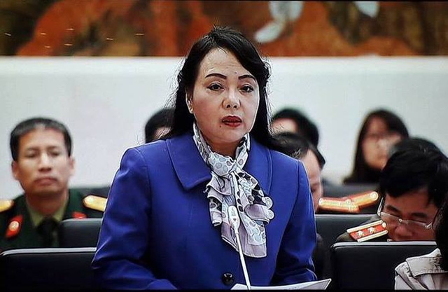 Bộ trưởng Y tế Nguyễn Thị Kim Tiến giải trình trước UB Các vấn đề xã hội của Quốc hội.