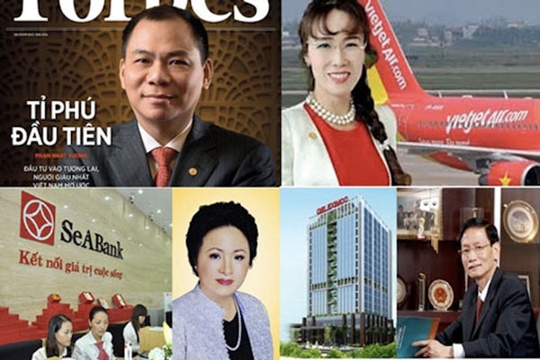 siêu giàu, người siêu giàu, tỷ phú đôla, tỷ phú USD, giàu nhất Việt Nam