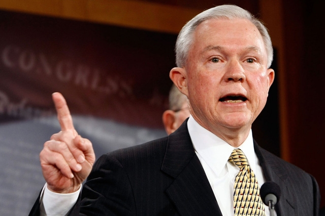 Bộ trưởng Tư pháp Mỹ Jeff Sessions (Ảnh: Getty)