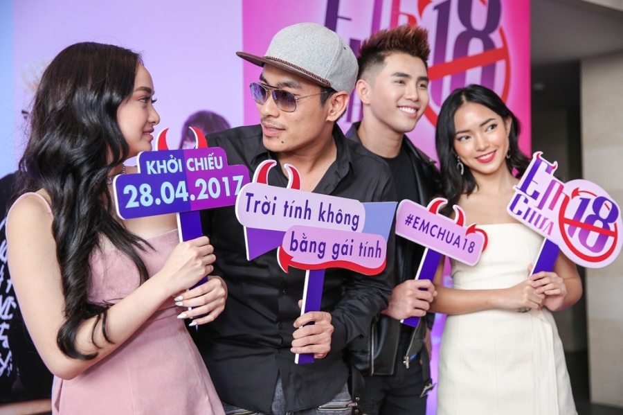 Kieu Minh Tuan so dong 'canh nong' voi dien vien chua du 18 tuoi hinh anh 2