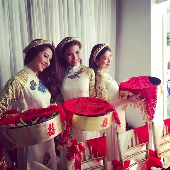 diễn viên Nguyệt Ánh, diễn viên Nguyệt Ánh ăn hỏi, ông xã của Nguyệt Ánh, đám cưới Nguyệt Ánh