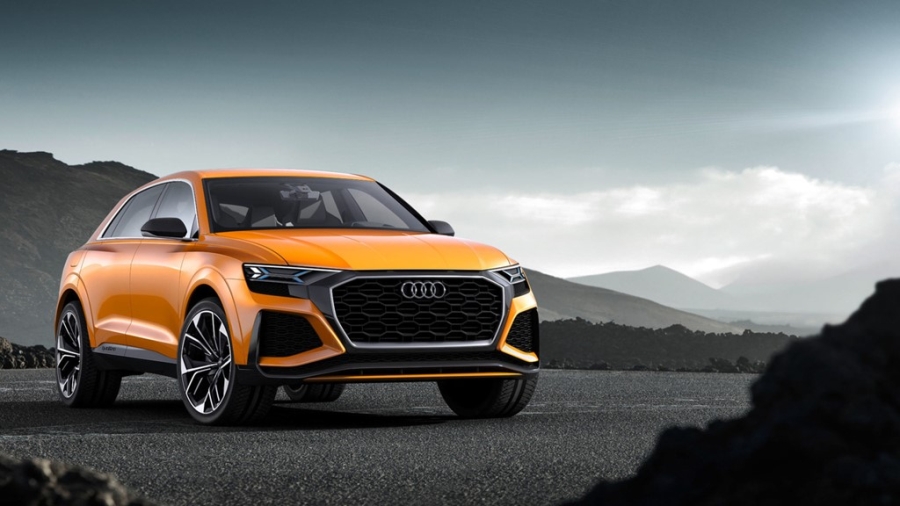 Audi Q8 Sport Concept - doi thu BMW X6M ra mat hinh anh 2