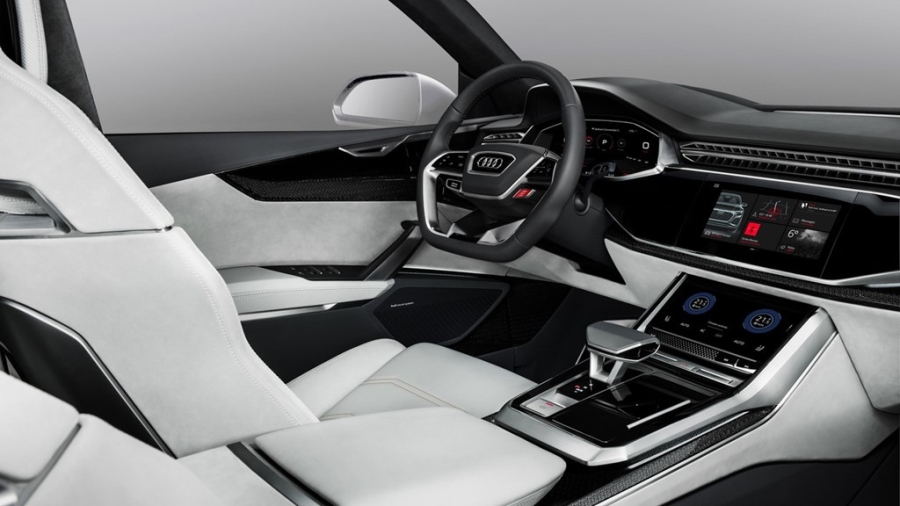 Audi Q8 Sport Concept - doi thu BMW X6M ra mat hinh anh 4