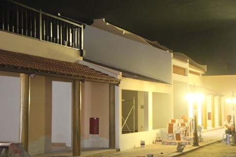 Cận cảnh dãy nhà kiểu Trung Quốc xây lén lút ở Đà Nẵng - ảnh 1