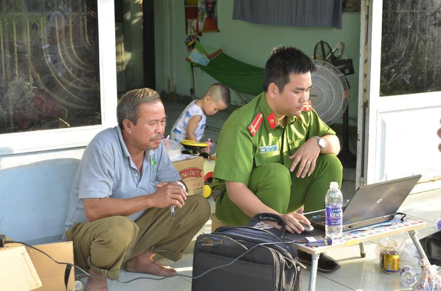 vu rut ruot xang dau o tp.hcm: bat 1 nghi pham cam dau hinh anh 1