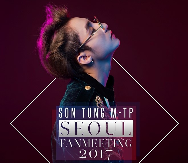 Son Tung M-TP la ca si Viet dau tien to chuc hop fan o Han Quoc hinh anh 1