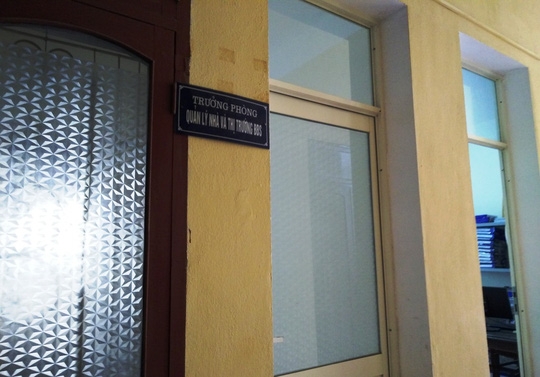 Tấm biển ghi chức danh của bà Trần Vũ Quỳnh Anh không còn - 3