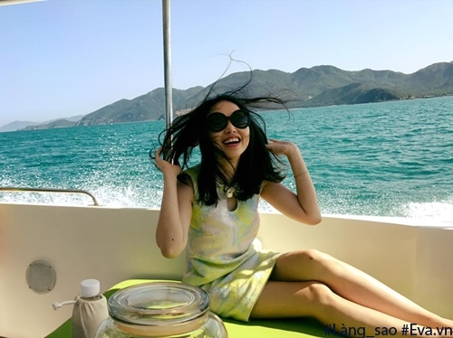 vo chong dinh ngoc diep - victor vu tham thiet di du lich ky niem 1 nam ngay cuoi - 5