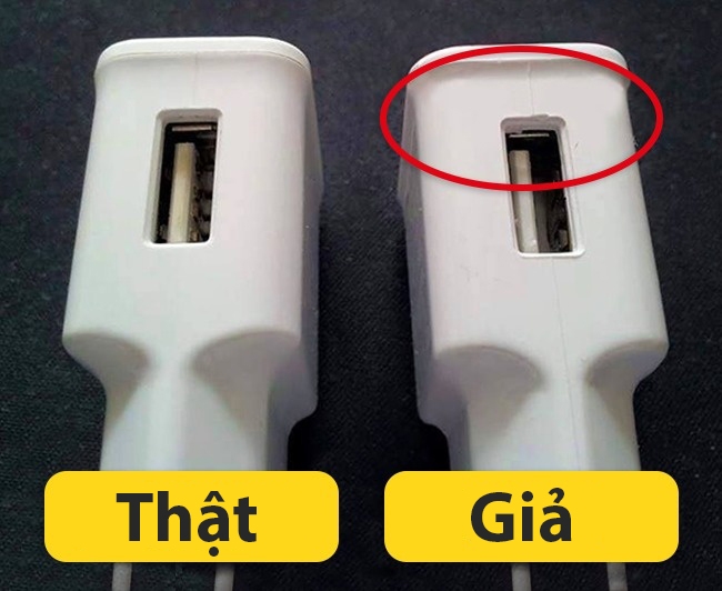 6 mẹo hữu ích giúp bạn phân biệt đồ điện tử thật - giả - Ảnh 5.