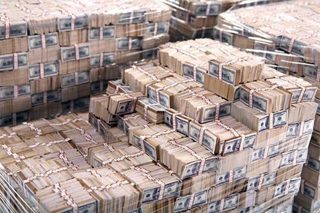  USD trong Ngân hàng Trung ương Iraq. 