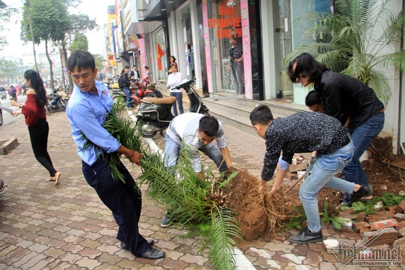 Hà Nội, quận 1, vỉa hè, vỉa hè Hà Nội, chủ tịch Nguyễn Đức Chung