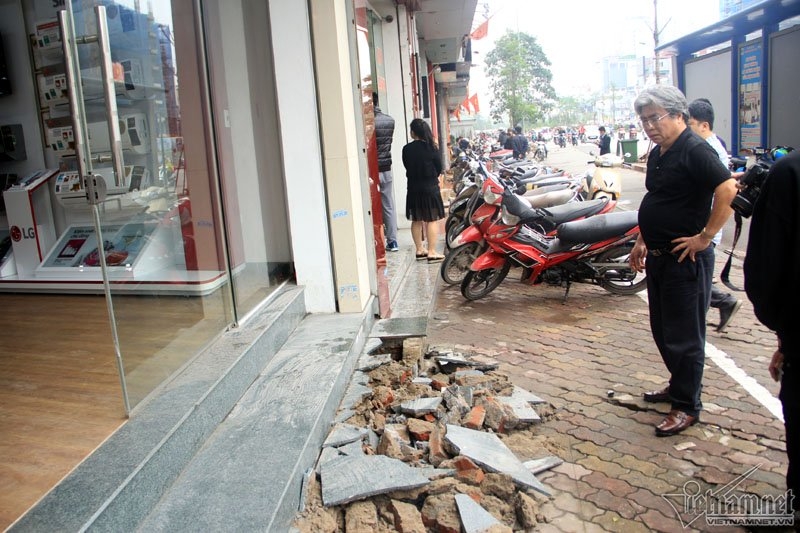 Hà Nội, quận 1, vỉa hè, vỉa hè Hà Nội, chủ tịch Nguyễn Đức Chung