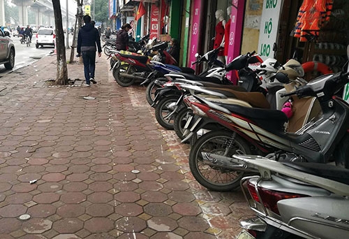 nguoi ha noi “dien xiec” thang bang tren via he rong hon gang tay hinh anh 12