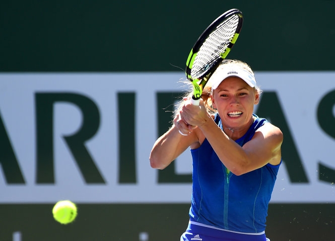 ​Wozniacki và Venus chia tay Giải quần vợt Indian Wells