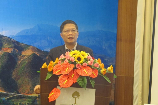  Bộ trưởng Bộ Công Thương Trần Tuấn Anh phát biểu tại hội nghị 