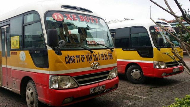  Hai chiếc xe bị tạm giữ tại Công an TP Hà Tĩnh 