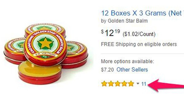 Tưởng thế nào, rao bán nón lá, cao sao vàng trên Amazon chỉ là cho vui mà thôi
