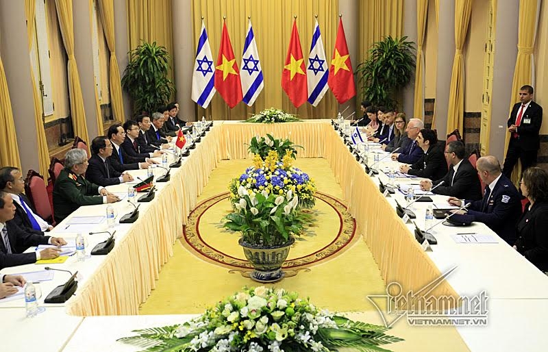 Chủ tịch nước Trần Đại Quang, Tổng thống Israel, chất độc da cam